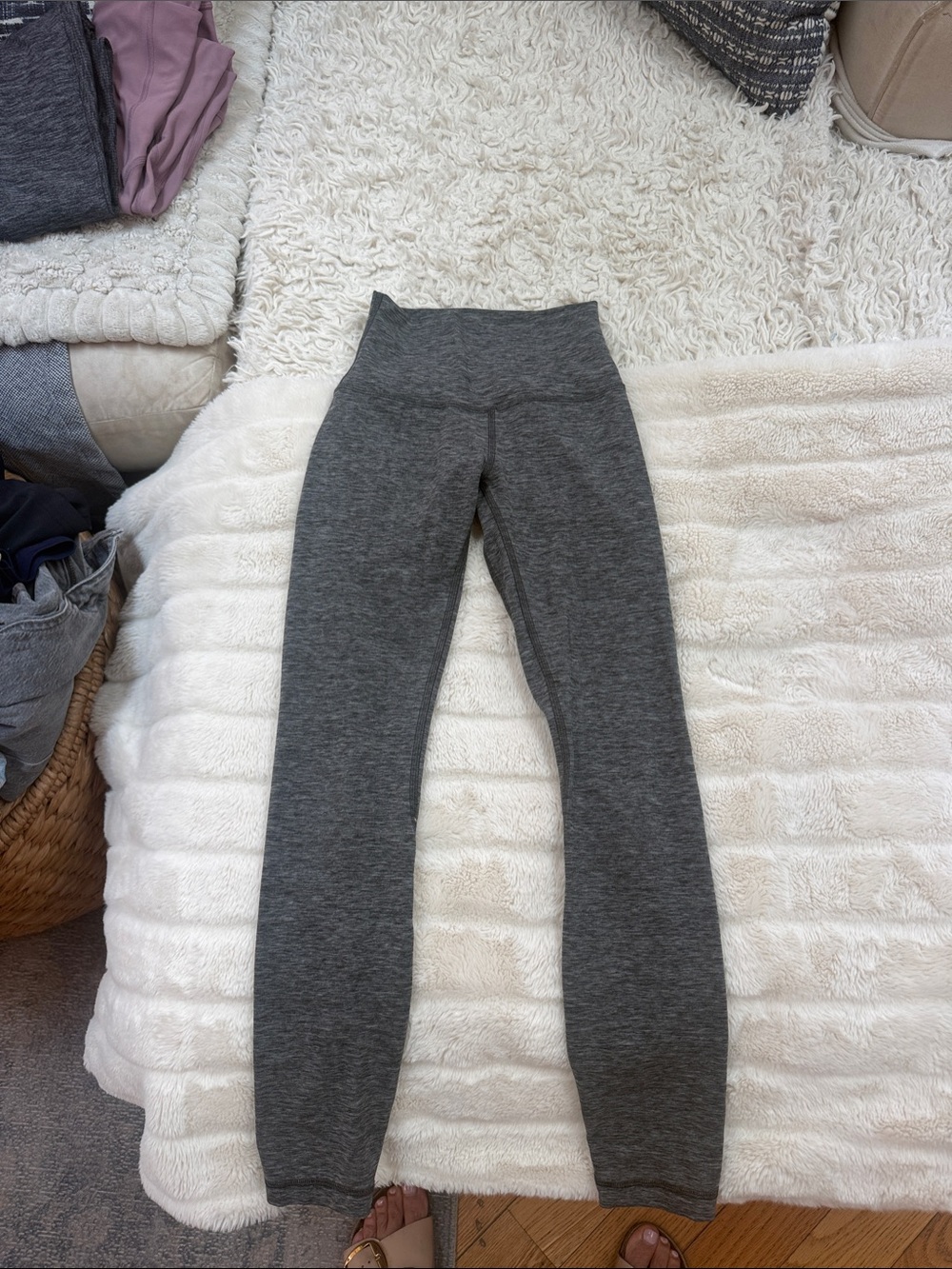 lululemon athletica  Align Gray High-Rise Leggings NWOT size 0
